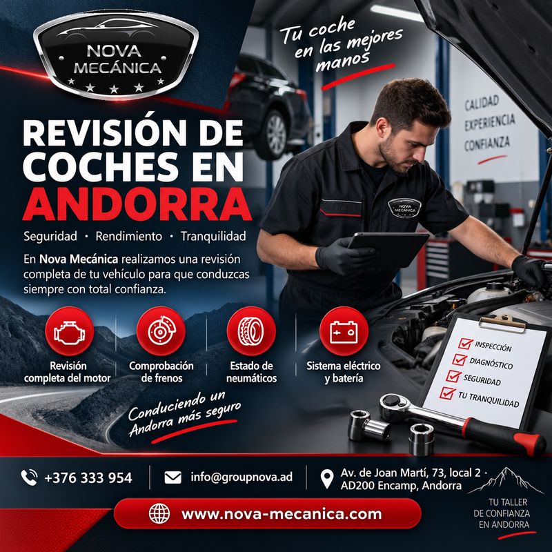 Revisión de Coches en Andorra para Evitar Averías y Problemas